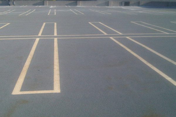 line striping parking lot